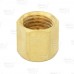 1/4" Flare Brass Cap