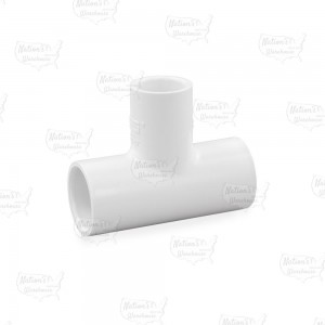 3/4" x 3/4" x 1/2" (Sch. 40) Deep Socket Reducing Tee