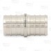 3/4" PEX x 3/4" PEX 304 St. Steel Coupling (Lead-Free)..