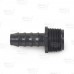 1/2" Barbed Insert x 3/4" Male NPT Threaded PVC Reducing Adapter, Sch 40, Gray