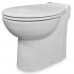 SaniCOMPACT Self-Contained Floor-Standing Toilet w/ Built-In Macerator & Soft-Close Toilet Seat