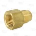 1/2" Flare x 1/2" Female NPT Threaded Brass Adapter