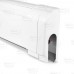 Right End Cap (Slotted/Wall Trim) for Multi/Pak 80, Hinged, 4" wide