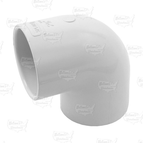 2-1/2" PVC (Sch. 40) 90° Elbow