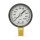 0-100 psi, Brass Pressure Gauge, 2" Dial, 1/4" NPT (Lead-Free)..