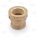 3/4" x 1/2" FPT Brass Coupling, Lead-Free