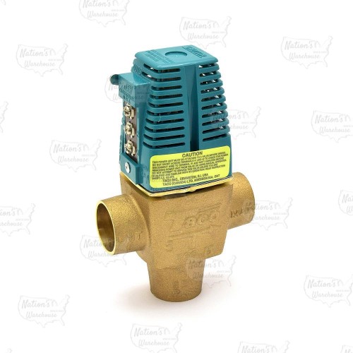 Taco 1” Sweat 3-Way Zone Valve