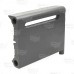 1ft Cast Iron Baseboard Radiator (Right Section), Floor Standing, 10" H x 2-1/2" D x 12" W..