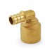 1/2" PEX x 3/4" Copper Pipe Elbow (Lead-Free)