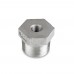 1" x 1/4" 304 Stainless Steel Hex Bushing, MNPT x FNPT threaded