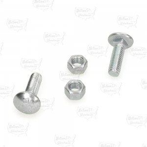 (Pair) of Tie Bolts & Nuts for Joining Cast Iron Baseboard