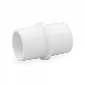 1-1/2" PVC (Sch. 40) Inside Pipe Connector (Coupling), Pipe ID x Pipe ID