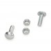 (Pair) of Tie Bolts & Nuts for Joining Cast Iron Baseboard