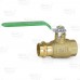 3/4" Press x 3/4" FPT Brass Ball Valve, Full Port, Lead-Free