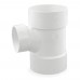 6" x 6" x 4" PVC DWV Sanitary Tee