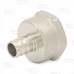 1/2" PEX x 3/4" Female Threaded Adapter, 304 St. Steel (Lead-Free)