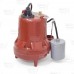 Automatic Effluent Pump w/ Wide Angle Float Switch, 1/3HP, 25' cord, 208/240V