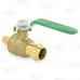 1/2" PEX x Press Brass Ball Valve, Full Port (Lead-Free)