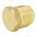 3/4" Flare Brass Plug