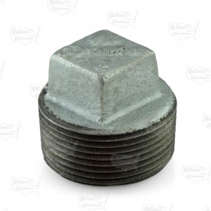 1-1/4" Black Plug (Imported)