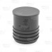 1-1/2" Barbed Insert PVC Plug, Sch 40, Gray