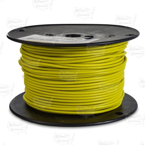 300ft coil of 14GA Burial Tracer Wire, Yellow