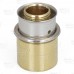 3/4" PEX Press x 3/4" Copper Pipe Adapter, Lead-Free Bronze