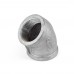 1-1/4" 304 Stainless Steel 45° Elbow, FNPT threaded