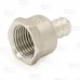 1/2" PEX x 1/2" Female Threaded Adapter, 304 St. Steel (Lead-Free)
