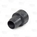 1-1/4" Barbed Insert x 1-1/4" Female NPT Threaded PVC Adapter, Sch 40, Gray