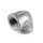 1/2" 304 Stainless Steel 90° Elbow, FNPT threaded