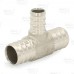 3/4" PEX x 3/4" x 1/2" PEX 304 St. Steel Reducing Tee (Lead-Free)..