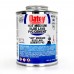 16 oz Medium-Body Blue Lava Primerless PVC Cement w/ Dauber, Extra Fast Set, Blue