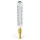 40-280F, 8" Straight Scale Well Thermometer/Temperature Gauge, 1/2" NPT