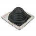 1/4" - 5-3/4" dia. Pipe, Master Flash Profiled/Corrugated Metal Roof Flashing, 8" x 8" base