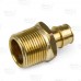 3/4" PEX x 1" Male Threaded F1960 Adapter, LF Brass