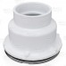 2" Hub, Solvent Weld PVC Shower Base/Module Drain w/ Snap-in Strainer, Receptor Base