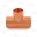 1-1/2" x 1-1/2" x 1-1/4" Copper Tee