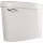 Liberty Pumps ASCENTII-TW Toilet Tank and Lid, Insulated w/ Flush Valve Kit, White