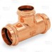 1-1/2" x 1-1/2" x 1-1/4" Press Copper Tee, Imported