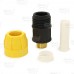 3/4" IPS (SDR-11 PE Gas Pipe) x 3/4" MIP Short Transition Adapter/Fitting