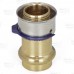 3/4" PEX Press x 1/2" ProPress Adapter, Lead-Free Bronze