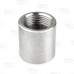 1" 304 Stainless Steel Full (Merchant) Coupling, FNPT threaded