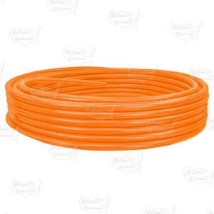 1" x 100ft PowerPEX Oxygen Barrier PEX-B Tubing, Orange (Expandable, F1960 compliant)