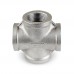 1" 304 Stainless Steel Cross, FNPT threaded