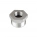 1-1/4" x 3/4" 304 Stainless Steel Hex Bushing, MNPT x FNPT threaded