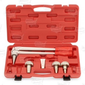 Manual PEX Expander Tool Kit for sizes 1/2", 3/4" & 1" w/ Light-Weight Aluminum Handles