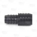 1-1/4" x 1" Barbed Insert PVC Reducing Coupling, Sch 40, Gray