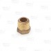 1/4" MPT x 1/8" FPT Brass Bushing, Lead-Free