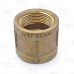 1-1/4" FPT Brass Coupling, Lead-Free